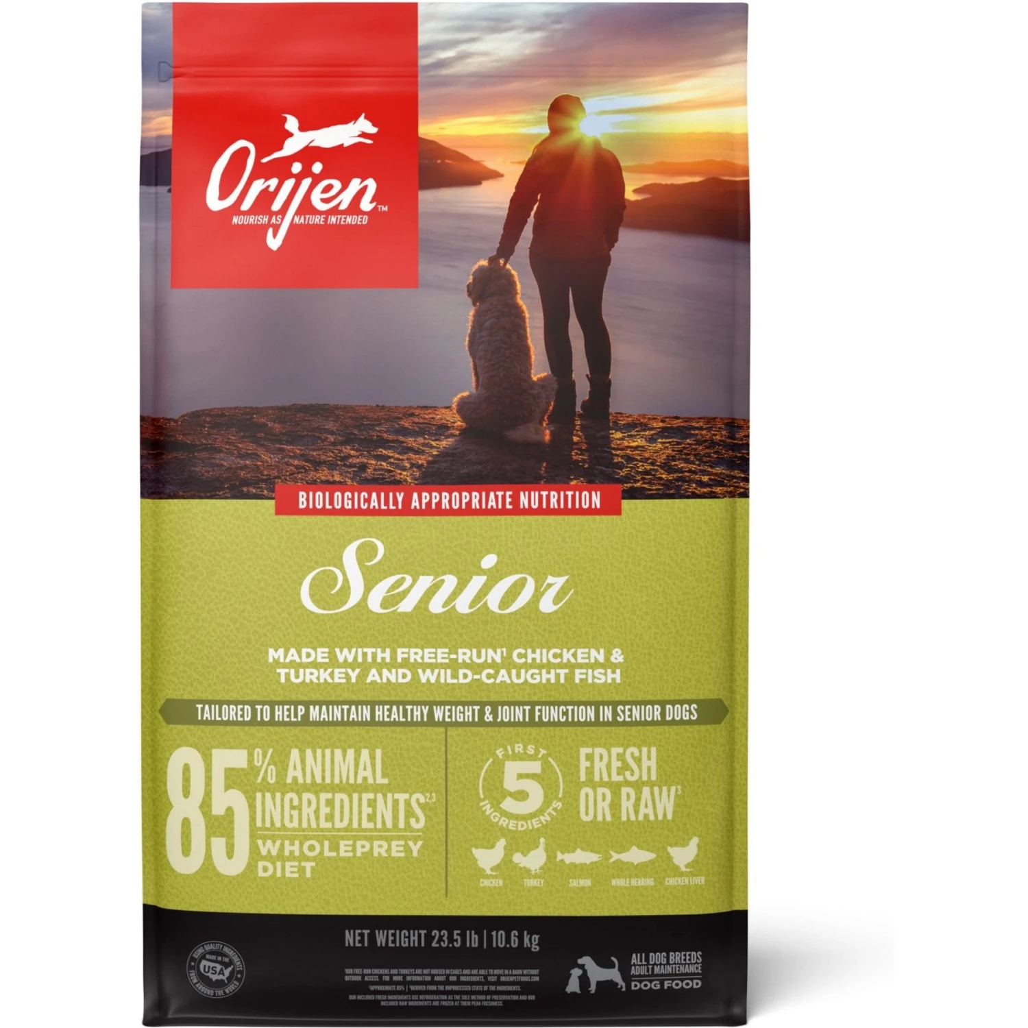 ORIJEN Senior Grain-Free Dry Dog Food