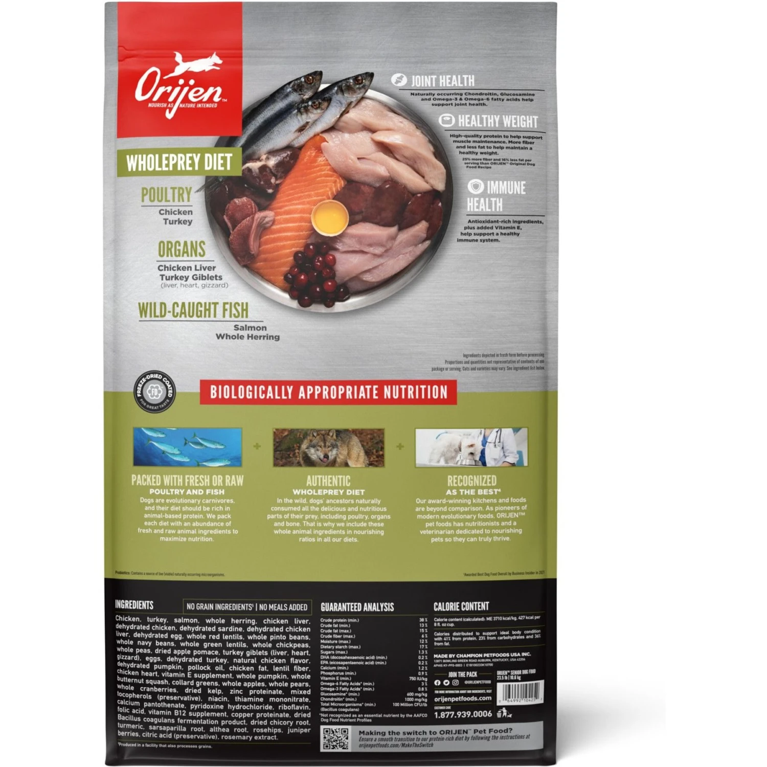 ORIJEN Senior Grain-Free Dry Dog Food - Image 3