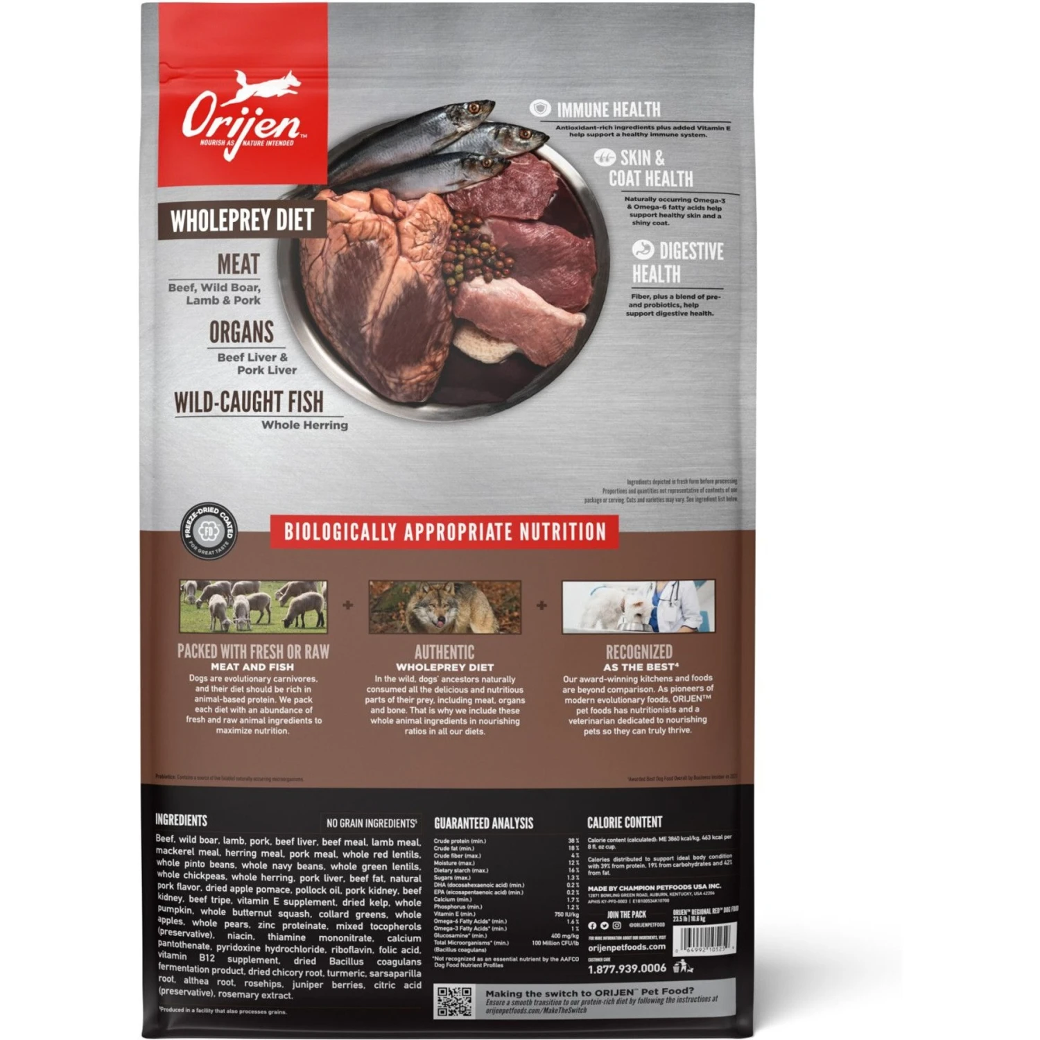 ORIJEN Regional Red Grain-Free Dry Dog Food - Image 2