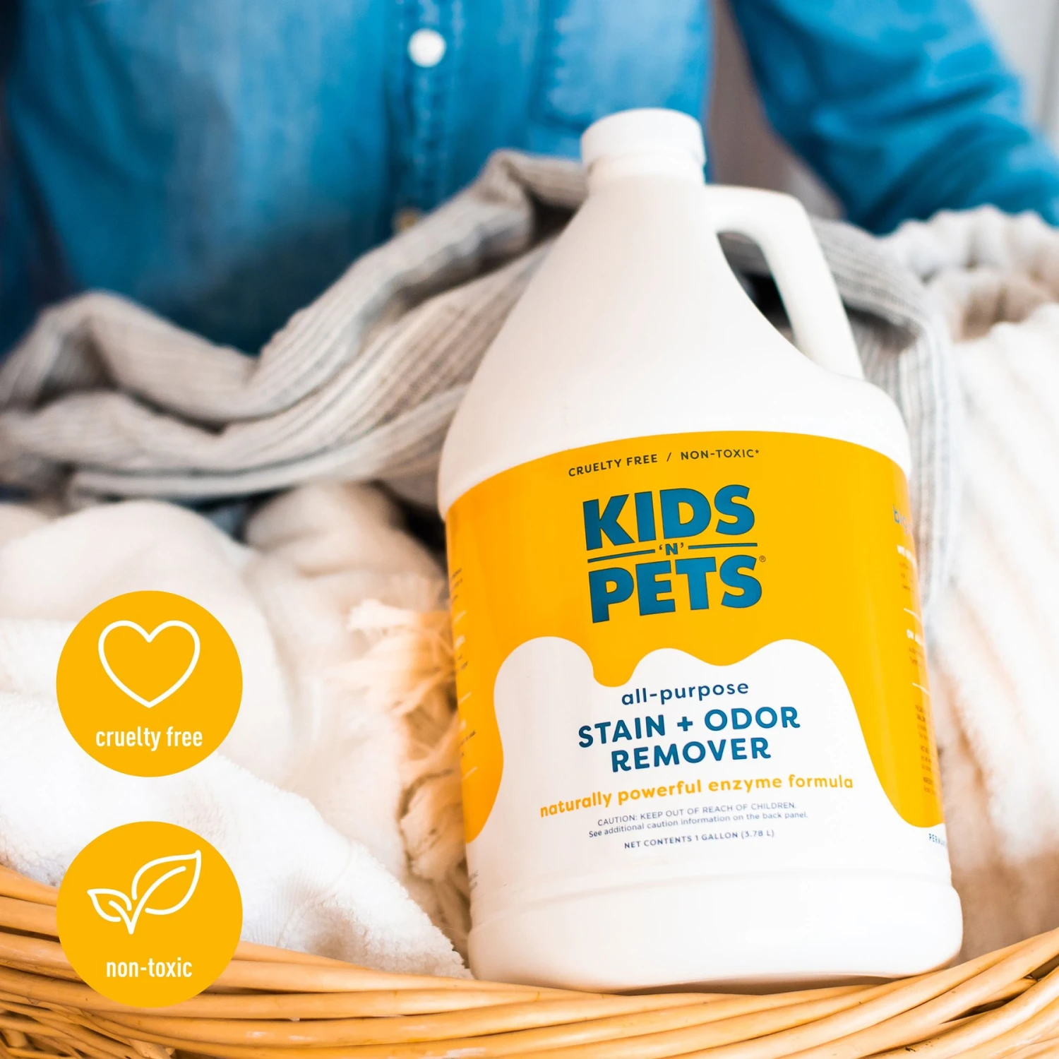 KIDS 'N' PETS Instant All Purpose Stain & Odor Remover, 1-gal - Image 4