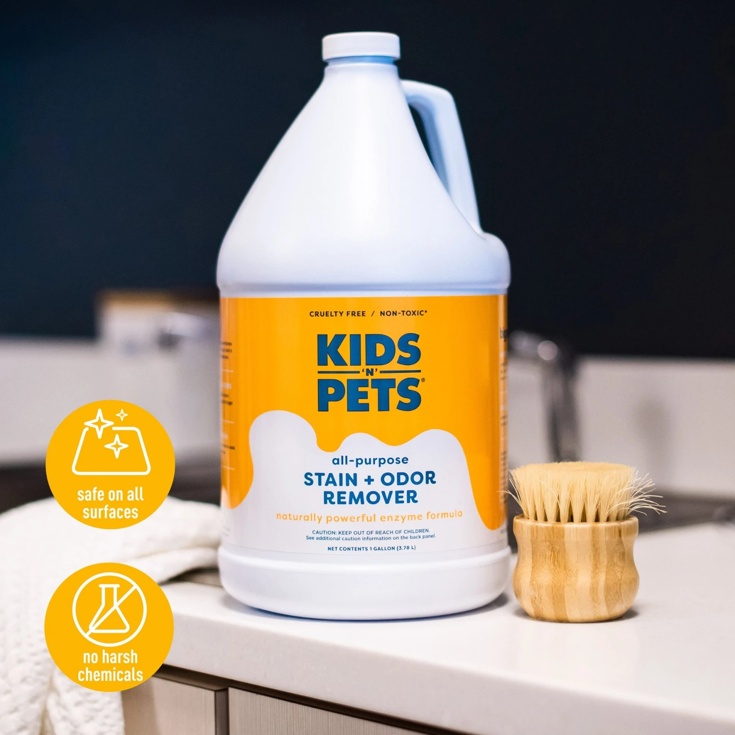 KIDS 'N' PETS Instant All Purpose Stain & Odor Remover, 1-gal - Image 6