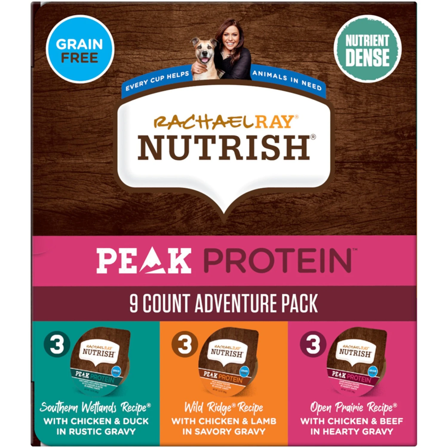 Rachael Ray Nutrish PEAK Grain-Free Adventure Variety Pack Wet Dog Food - Image 5