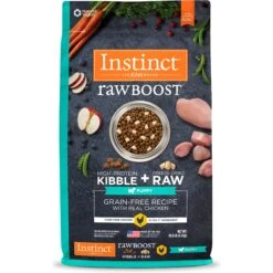 Instinct Raw Boost Puppy Grain-Free Recipe With Real Chicken & Freeze-Dried Raw Pieces Dry Dog Food