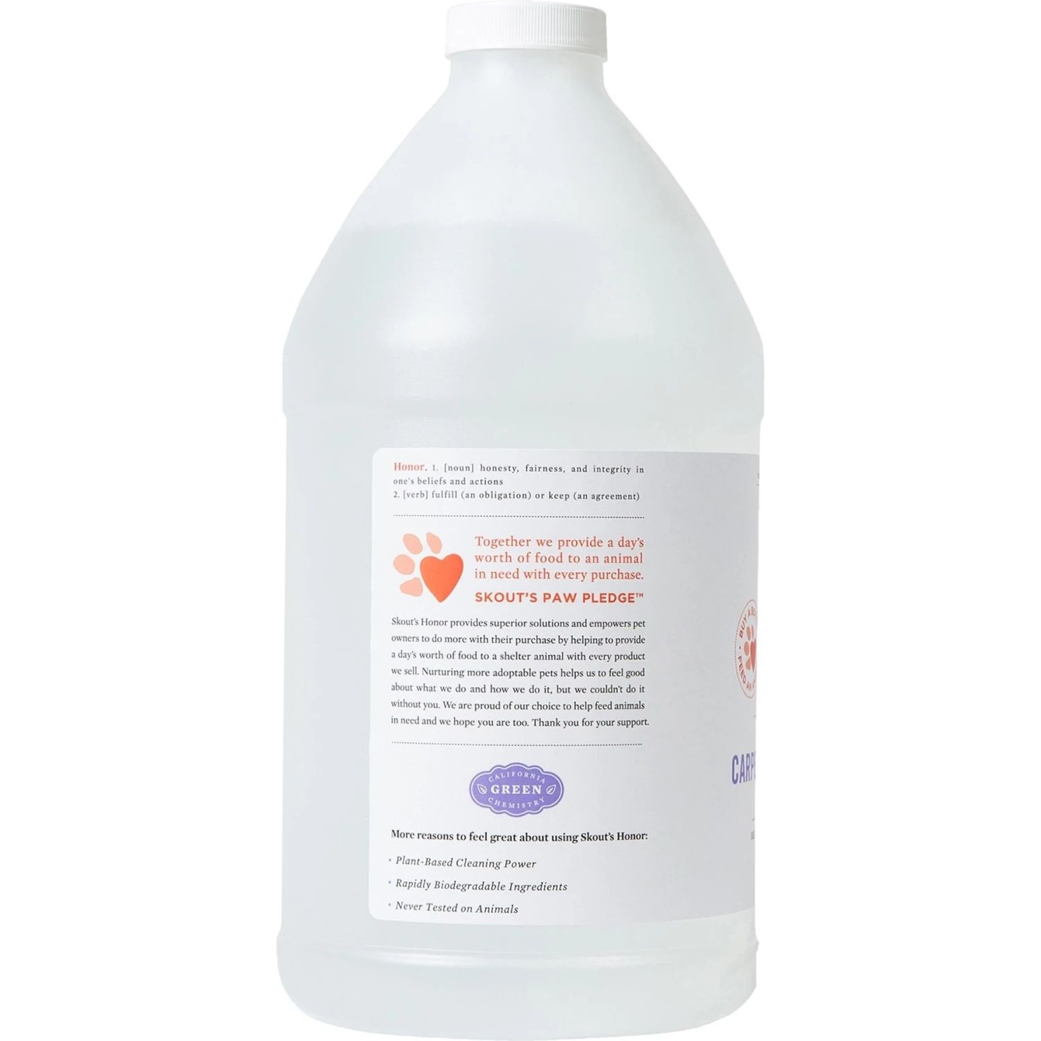Skout's Honor Carpet Machine Solution, 64-oz Bottle - Image 3