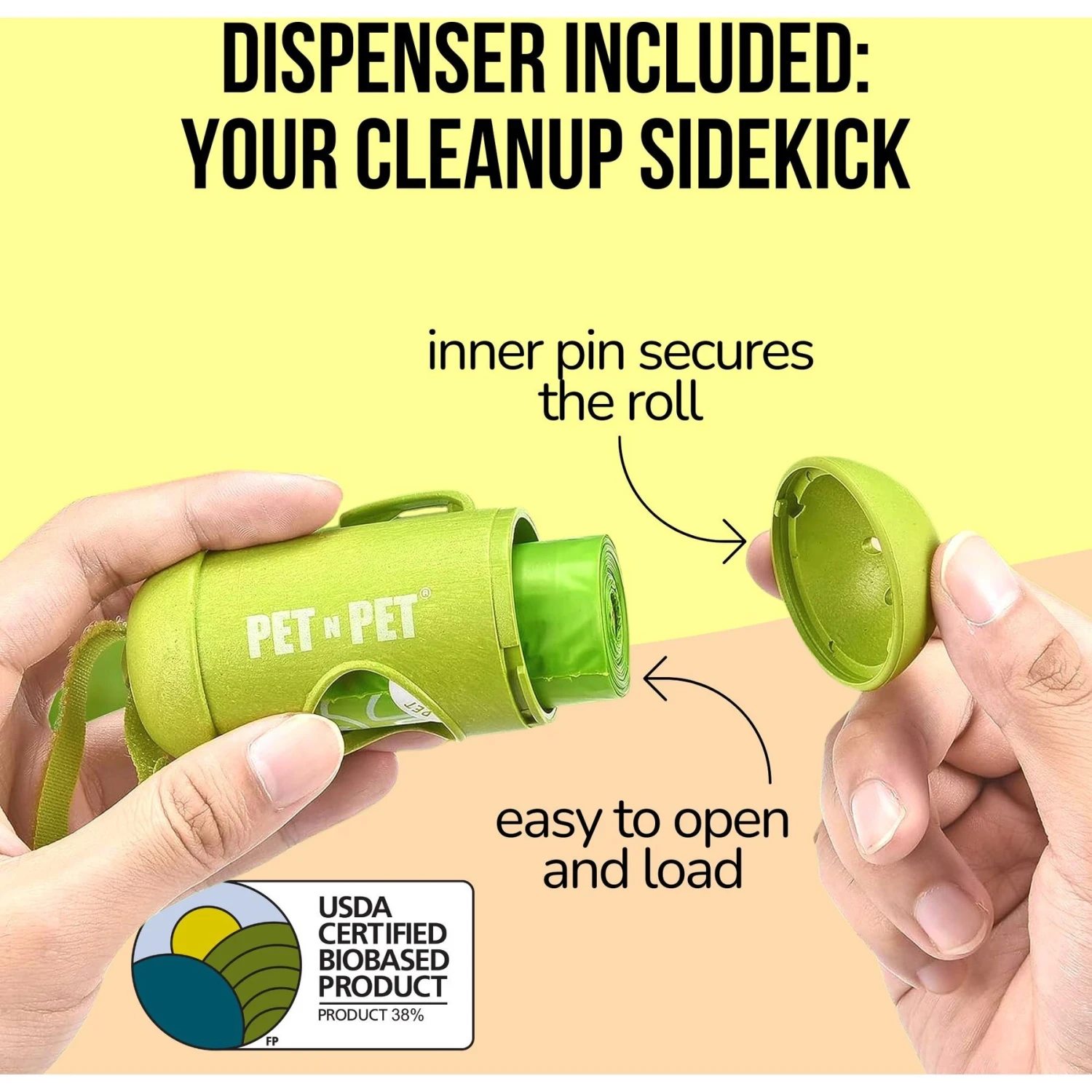 PET N PET Dog Poop Bags & Dispenser - Image 4