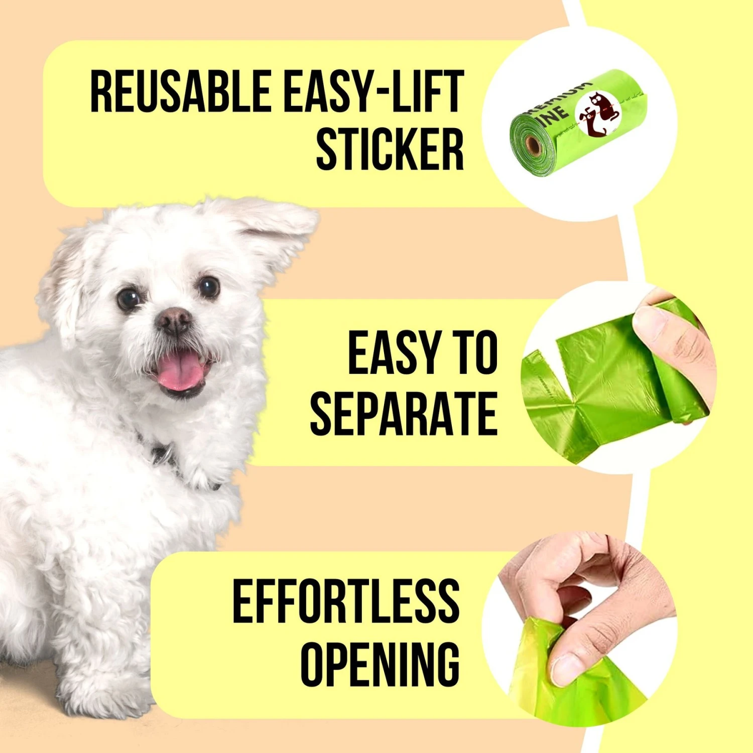 PET N PET Dog Poop Bags & Dispenser - Image 6