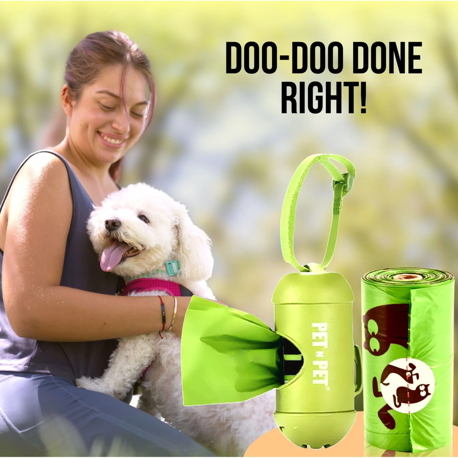 PET N PET Dog Poop Bags & Dispenser - Image 7