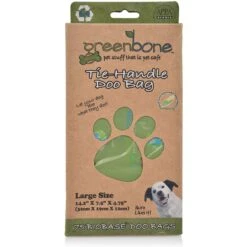 Greenbone Tie Handle Dog Waste Bags