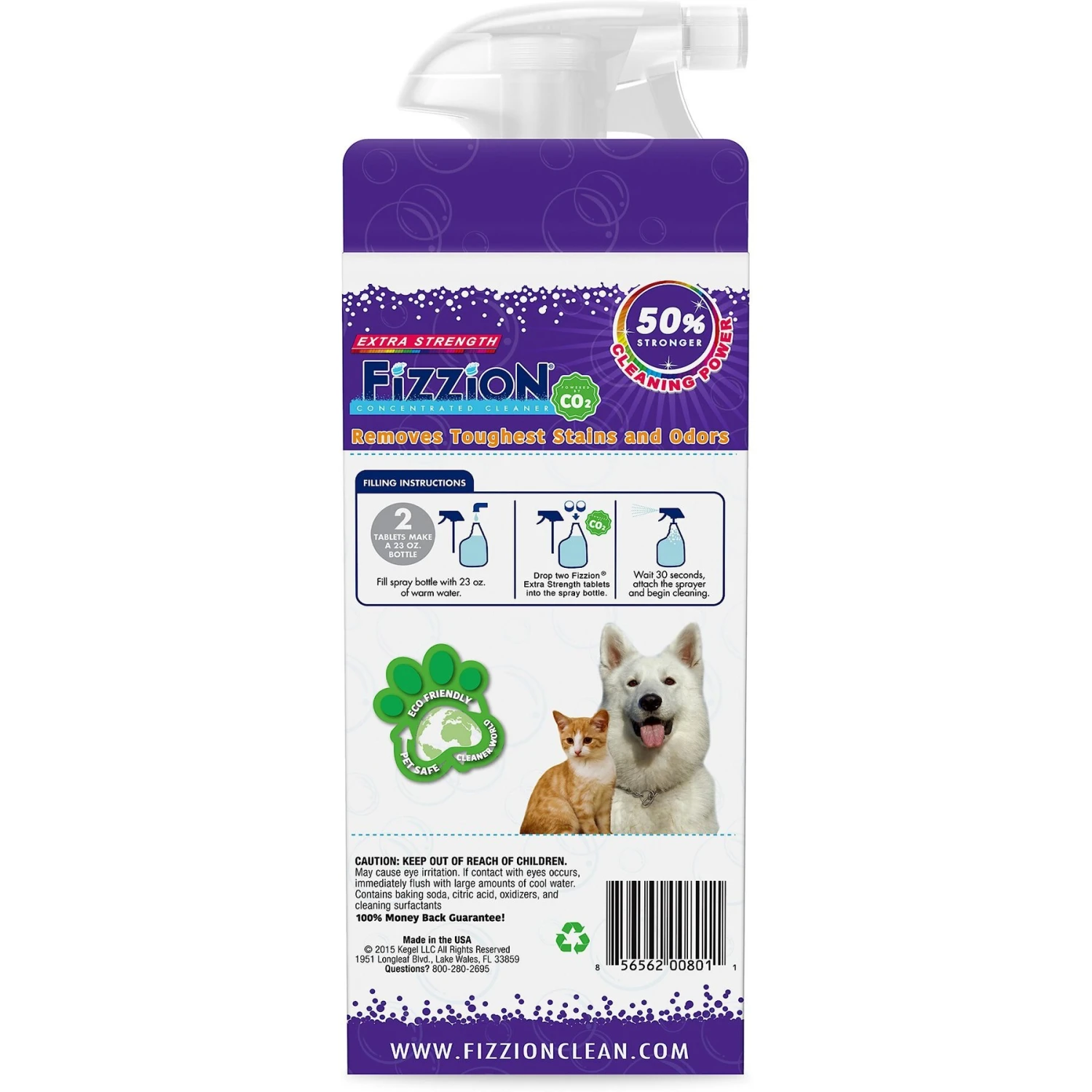 Fizzion Extra Strength Stain & Odor Eliminator, 23-oz Bottle - Image 2