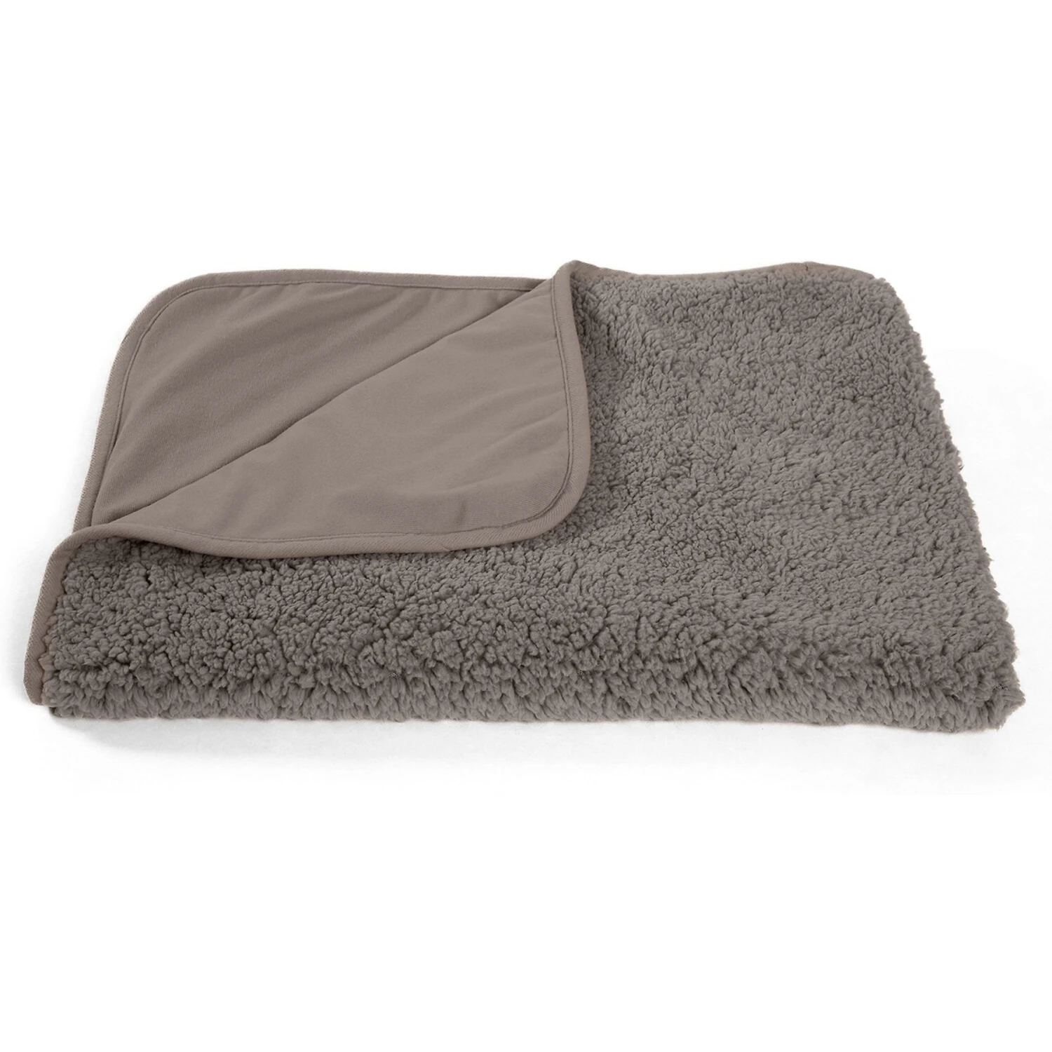 Best Friends By Sheri Sherpa Deep Dish Bolster Cat & Dog Bed W/Blanket & Plush Bone - Image 5