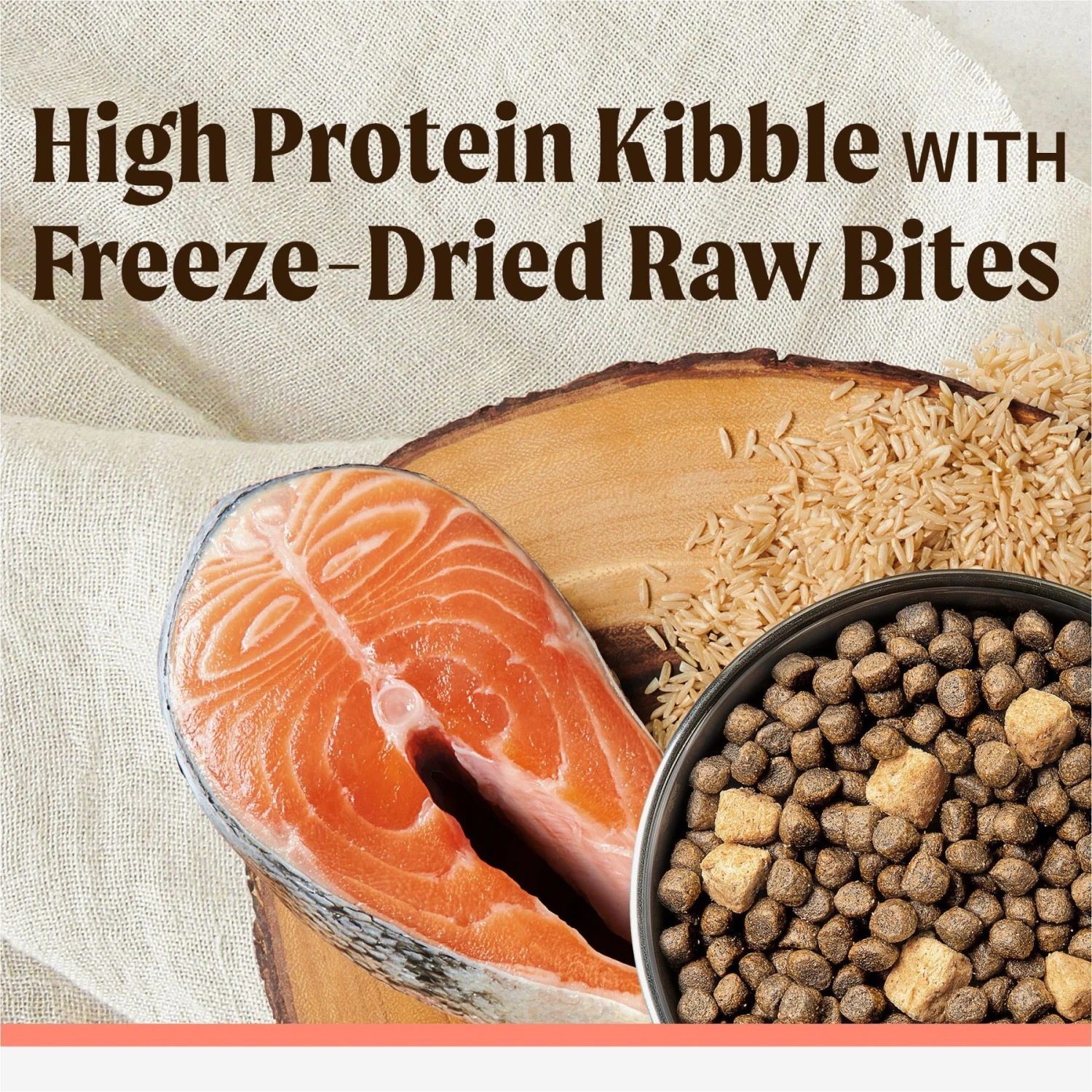 Merrick Backcountry Chicken-Free Raw Infused Pacific Catch Recipe With Healthy Grains Dry Dog Food - Image 4