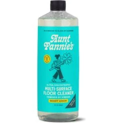 Aunt Fannie's Vinegar Wash Concentrate Bright Lemon Floor Cleaner, 32-oz Bottle