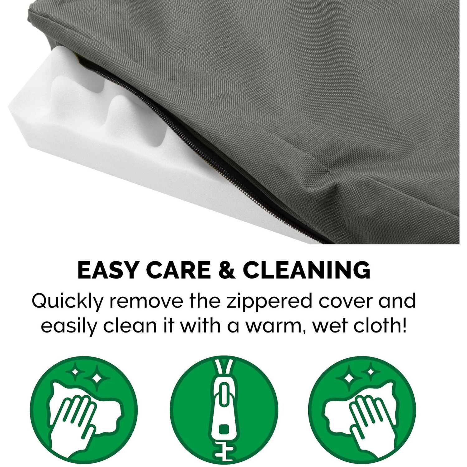 FurHaven Deluxe Oxford Orthopedic Indoor/Outdoor Dog & Cat Bed With Removable Cover - Image 8