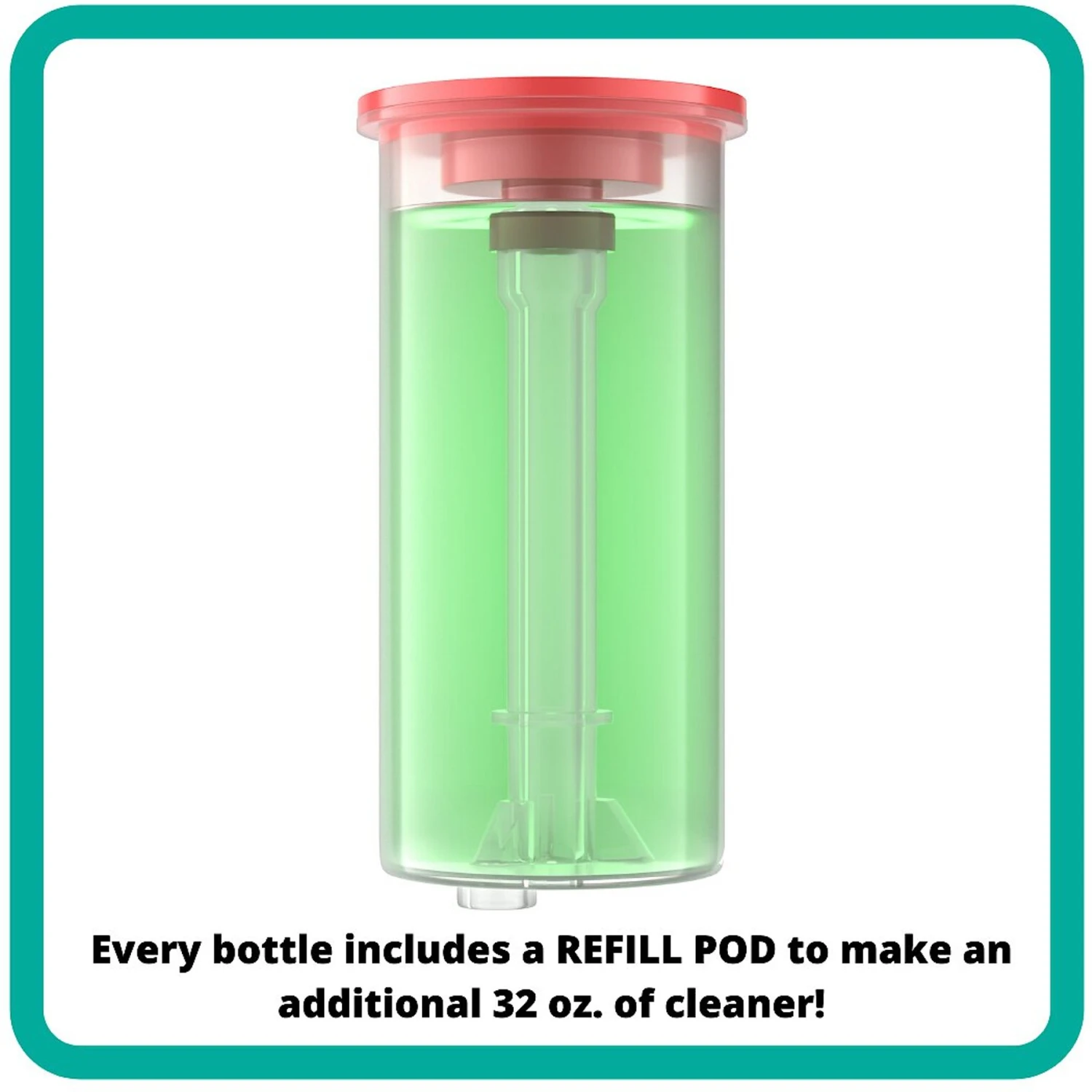 Ion Fusion Profesional ION Formula Honeydew Melon All Surface Cleaner, 32-oz Bottle & 32-oz Refill - Image 4