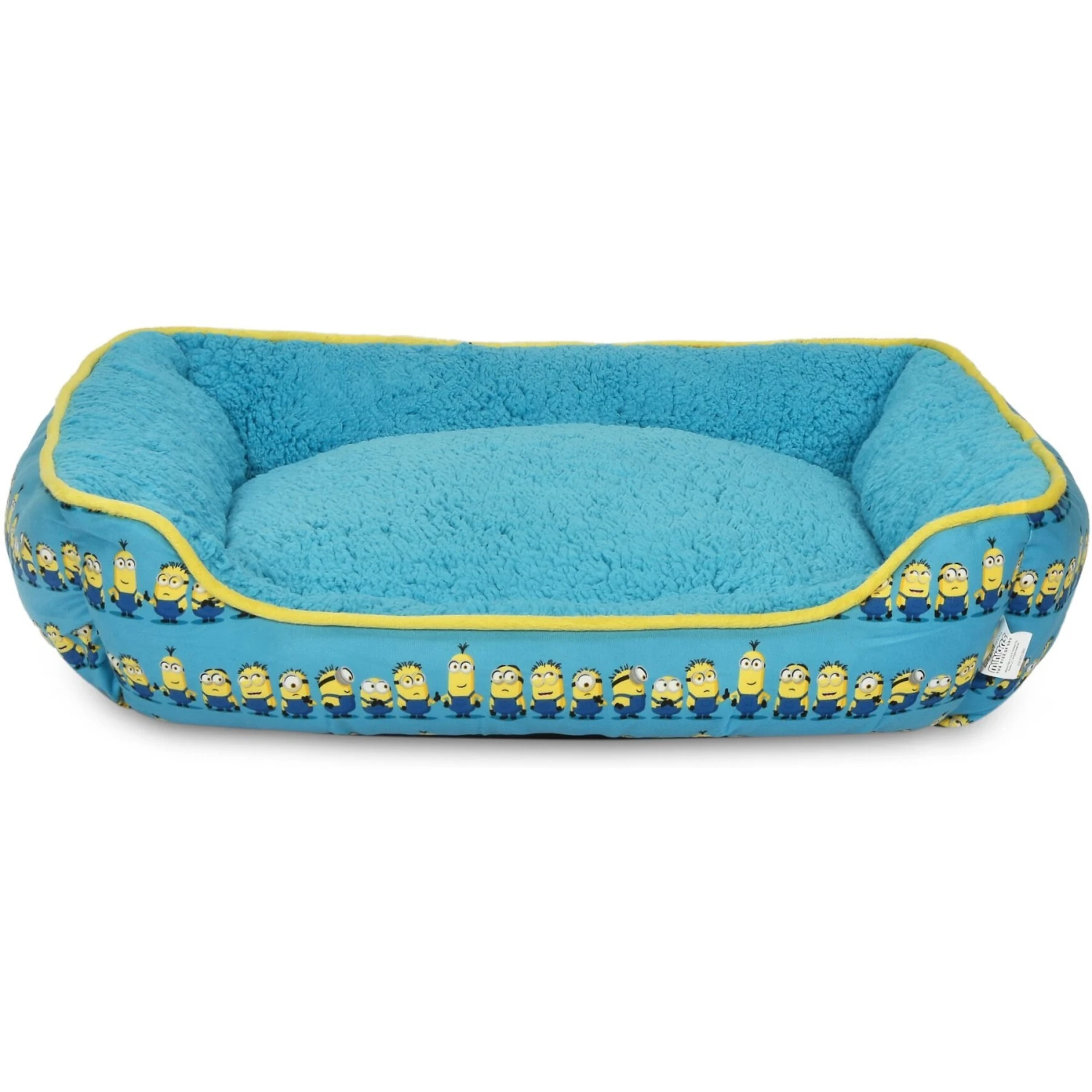 Fetch For Pets Minions Minions In A Row Cuddler Dog Bed, Blue - Image 2