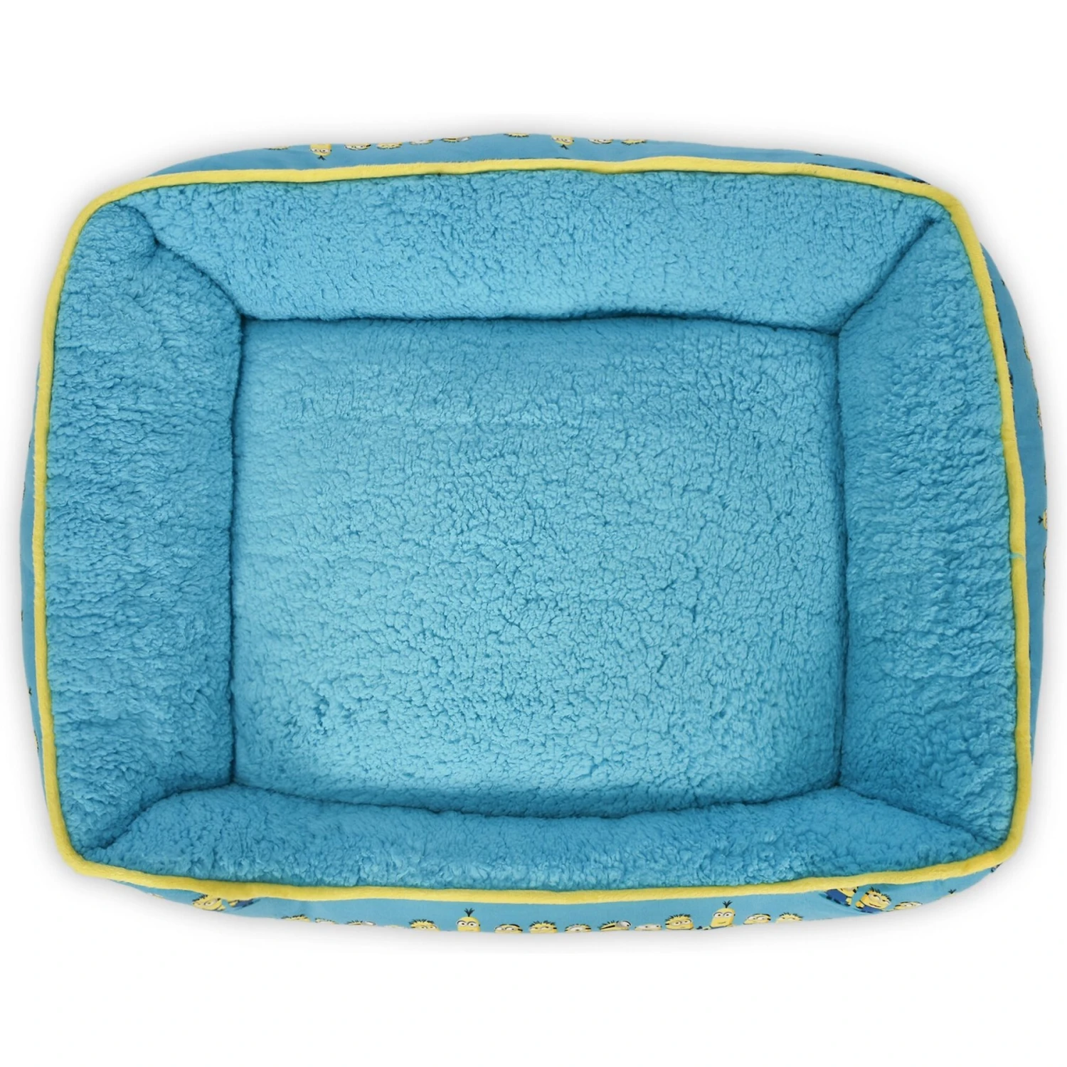 Fetch For Pets Minions Minions In A Row Cuddler Dog Bed, Blue - Image 3