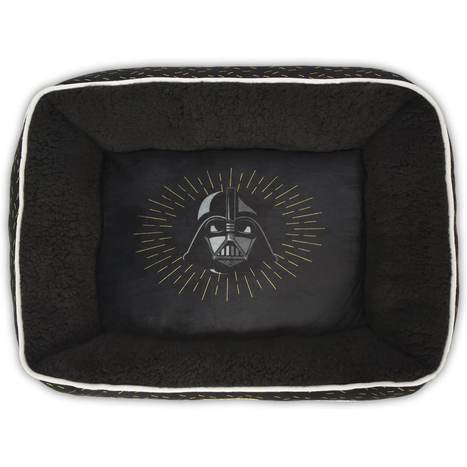 Fetch For Pets Star Wars Darth Vader Cuddler Dog Bed, Black - Image 3
