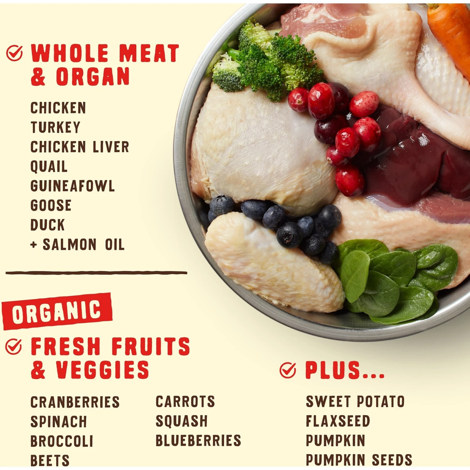 Stella & Chewy's Wild Red Raw Coated Kibble Puppy Grain-Free Prairie Recipe Dry Dog Food - Image 4