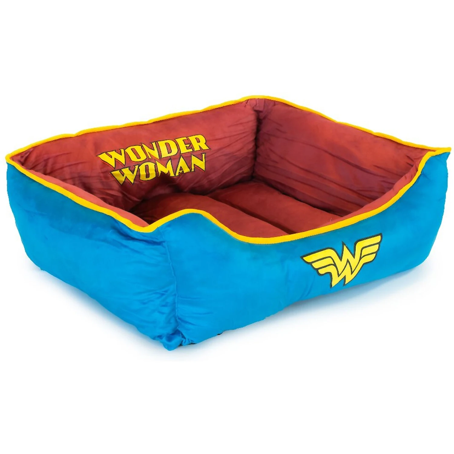 Buckle-Down Wonder Woman Bolster Dog Bed - Image 2