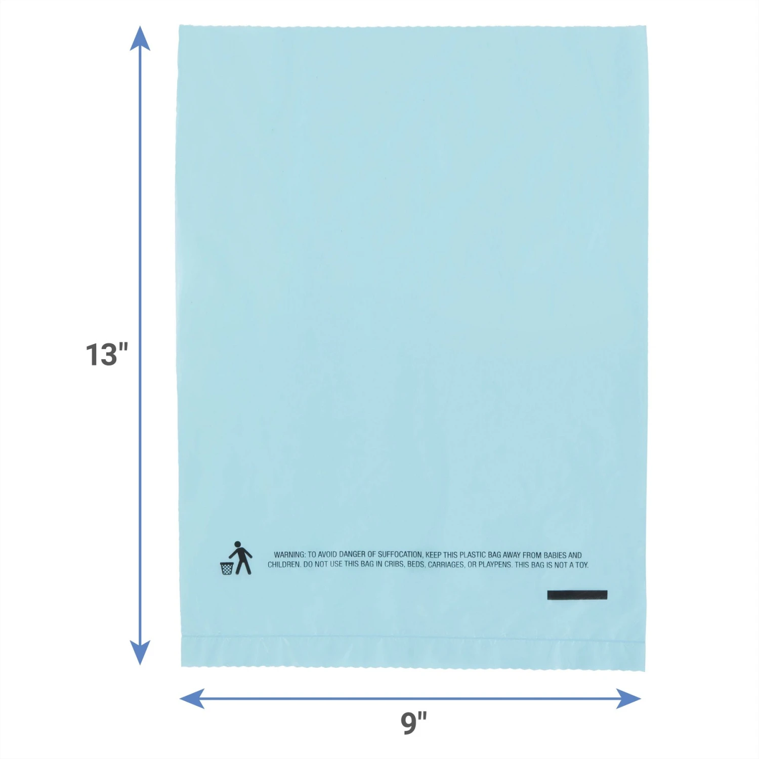 Frisco Dog Poop Bag Solid Assortment In Teal Blue, Violet, Gray, & Coral - Image 3