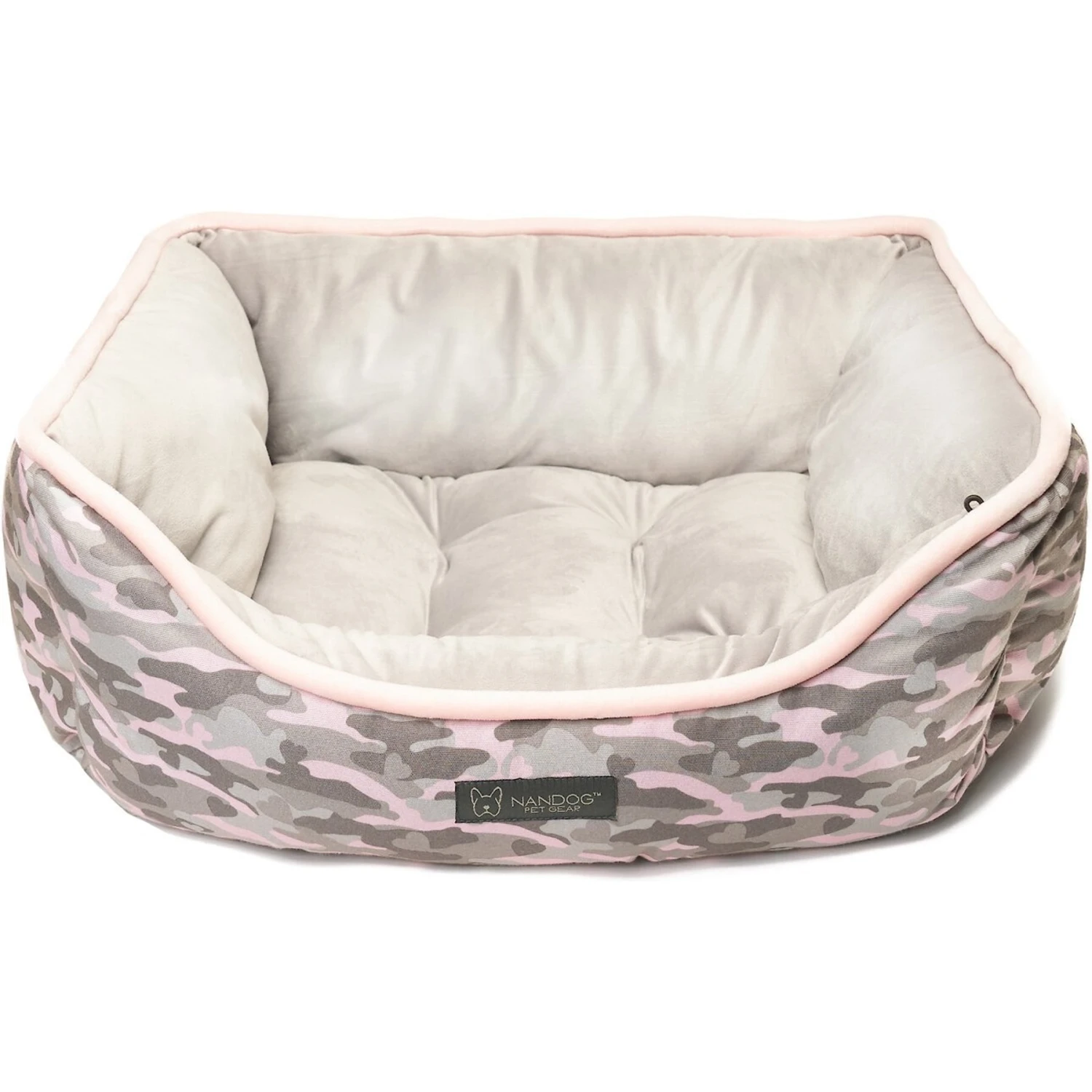Nandog Reversible Design Camu Cat & Dog Bed - Image 3