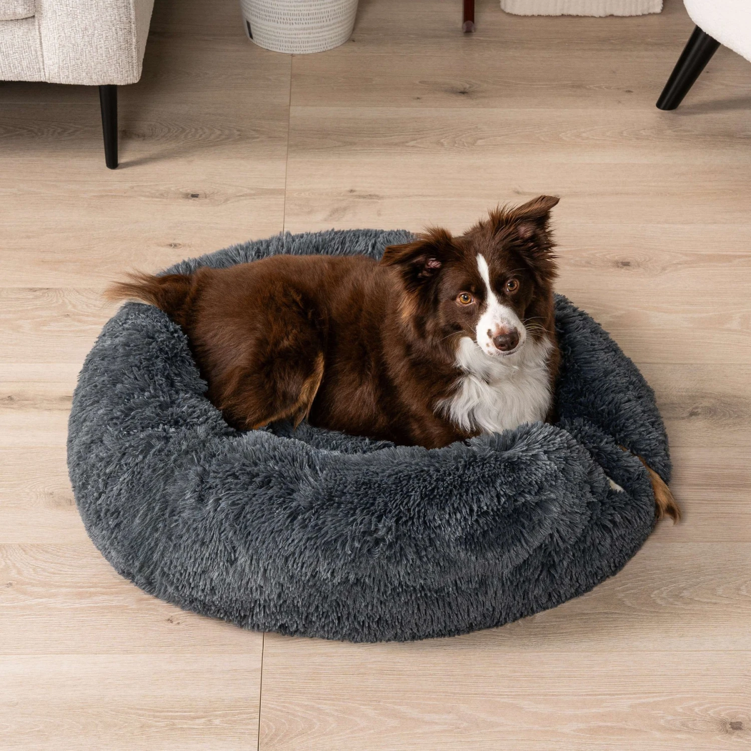 PetAmi Donut Cat & Dog Bed - Image 2