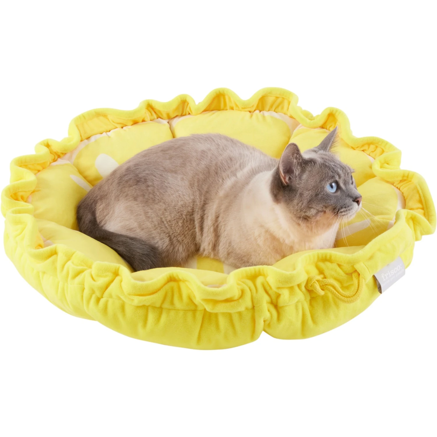 Frisco Lemon Adjustable Cat & Dog Bolster Bed - Image 3