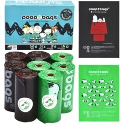 The Original Poop Bags Peanuts USDA Biobased Dog Poop Bags
