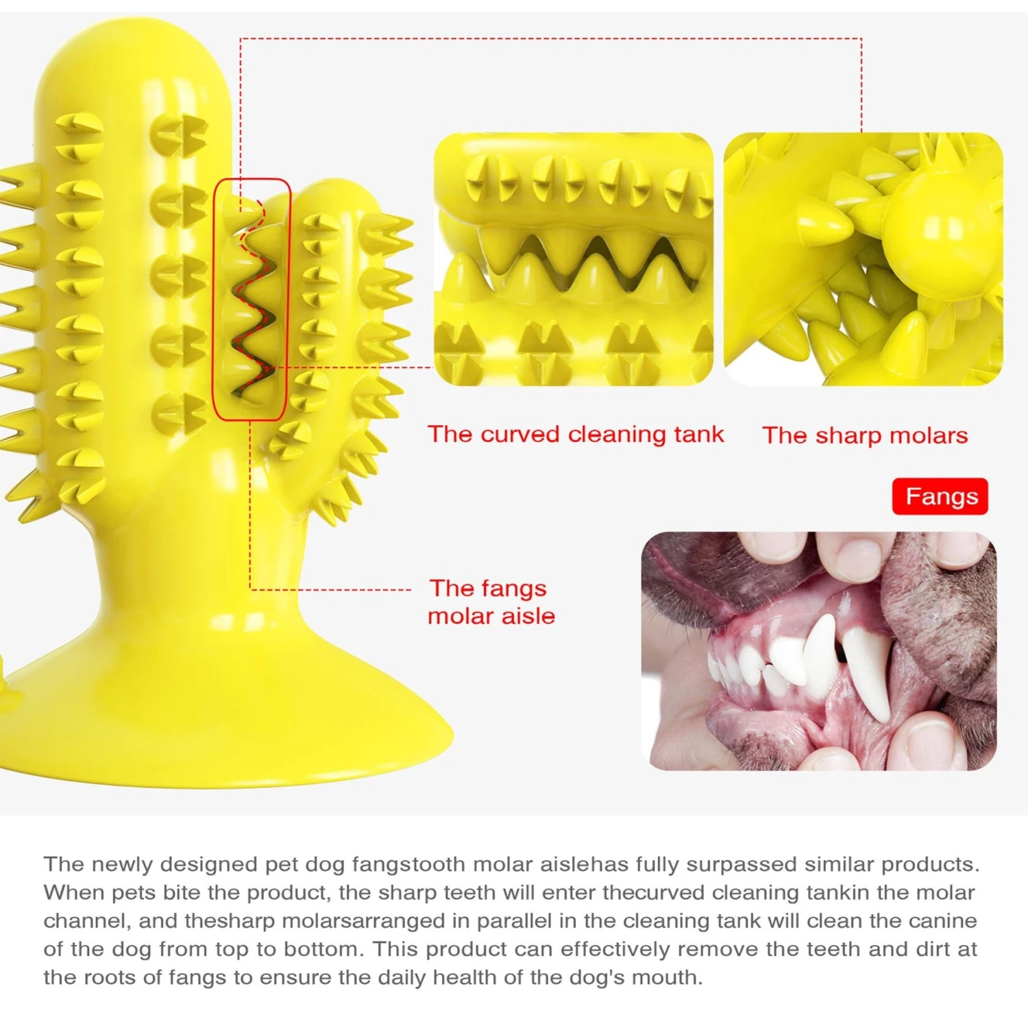Hanamya Toothbrush Dog Chew Toy - Image 6