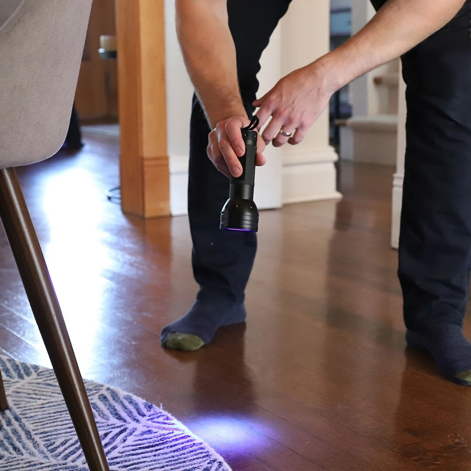 TriNova Dog & Cat Urine Detector, Black, Handheld - Image 9