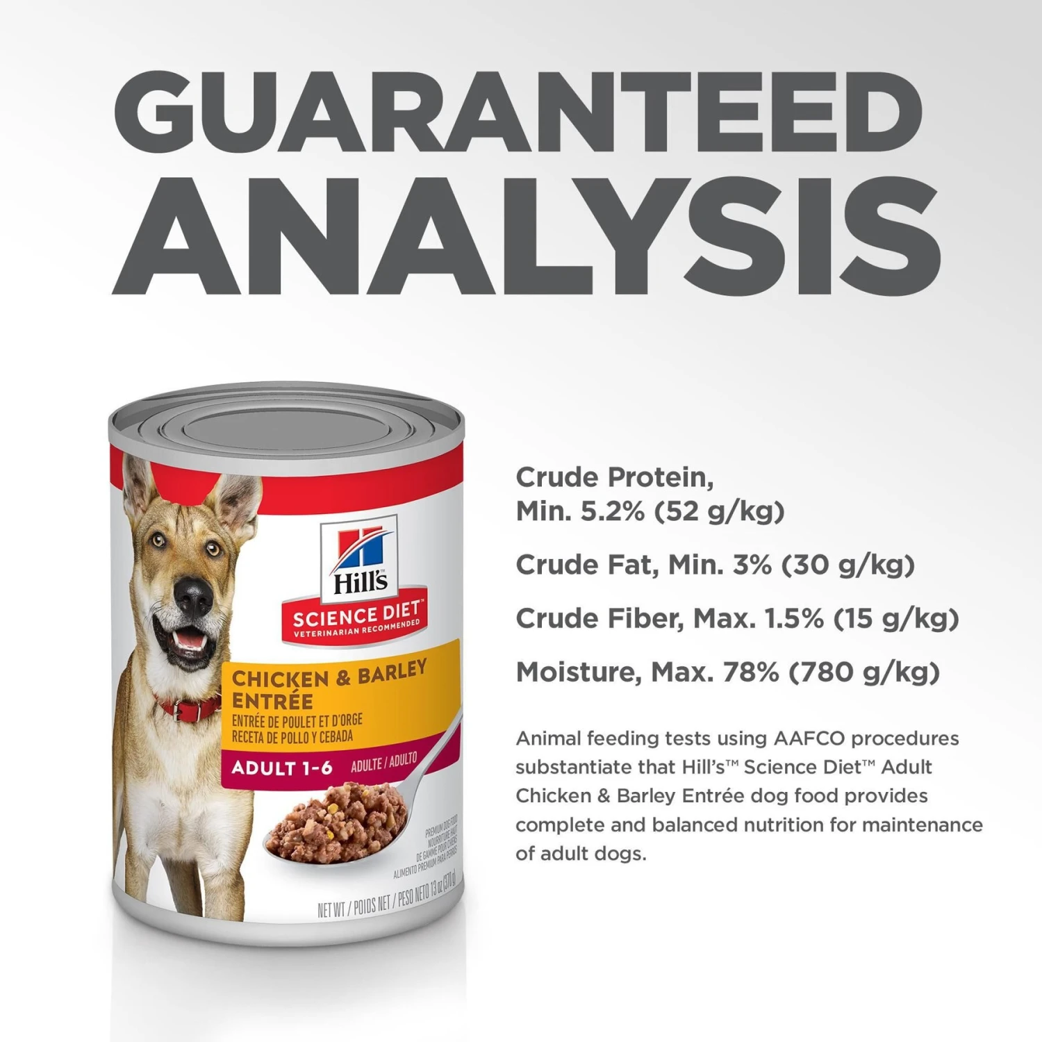 Hill's Science Diet Adult Chicken & Barley Entree Canned Dog Food - Image 9