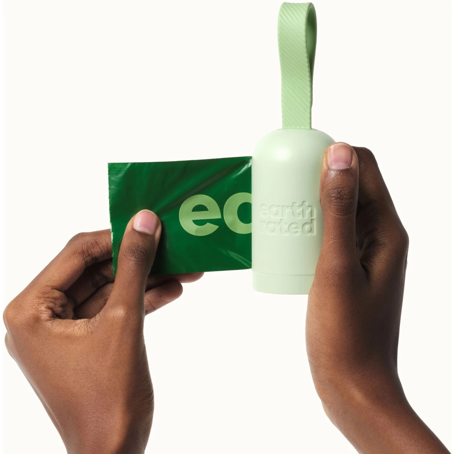 Earth Rated Dog Poop Bag Holder With Dog Poop Bags - Image 2