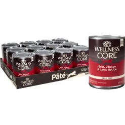 Wellness CORE Grain-Free Beef, Venison & Lamb Formula Canned Dog Food