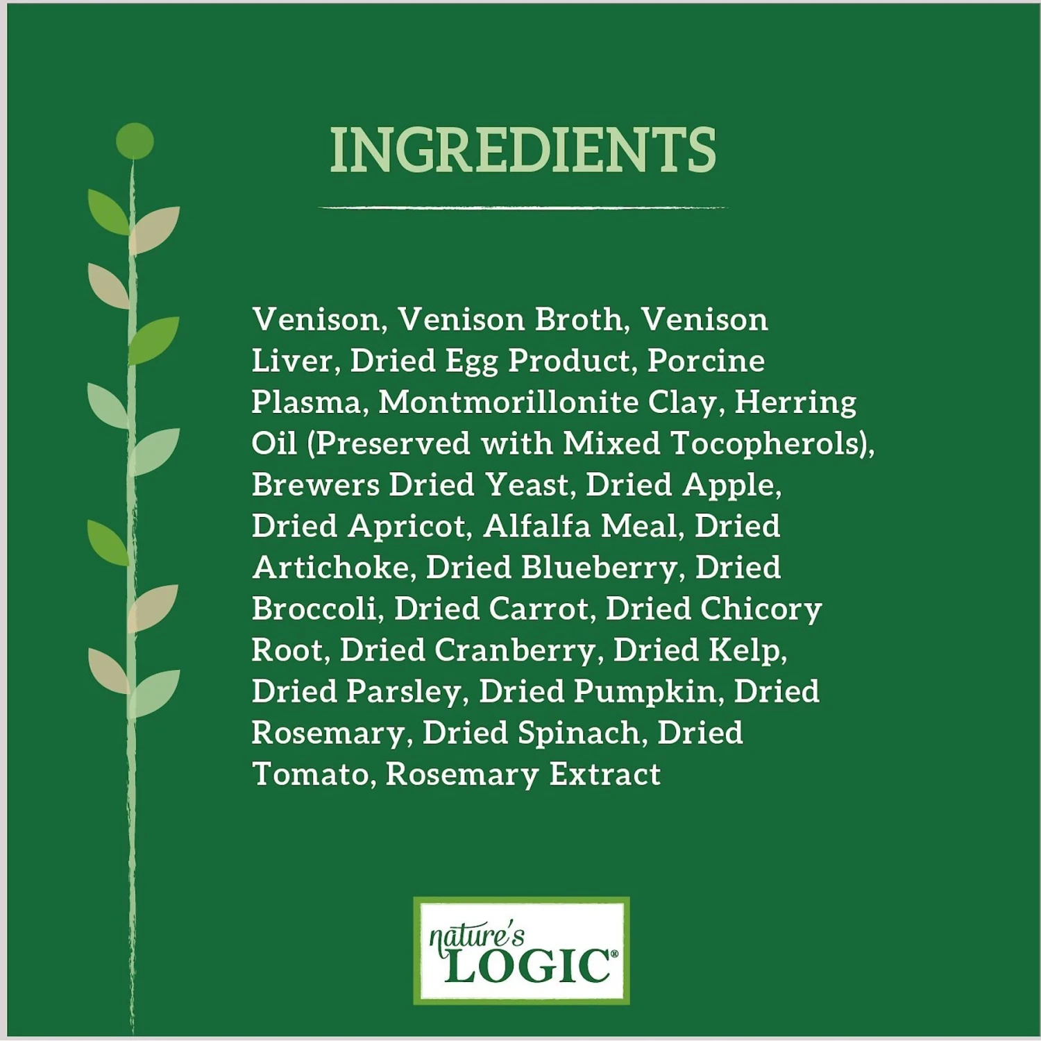 Nature's Logic Canine Venison Feast All Life Stages Grain-Free Canned Dog Food - Image 6