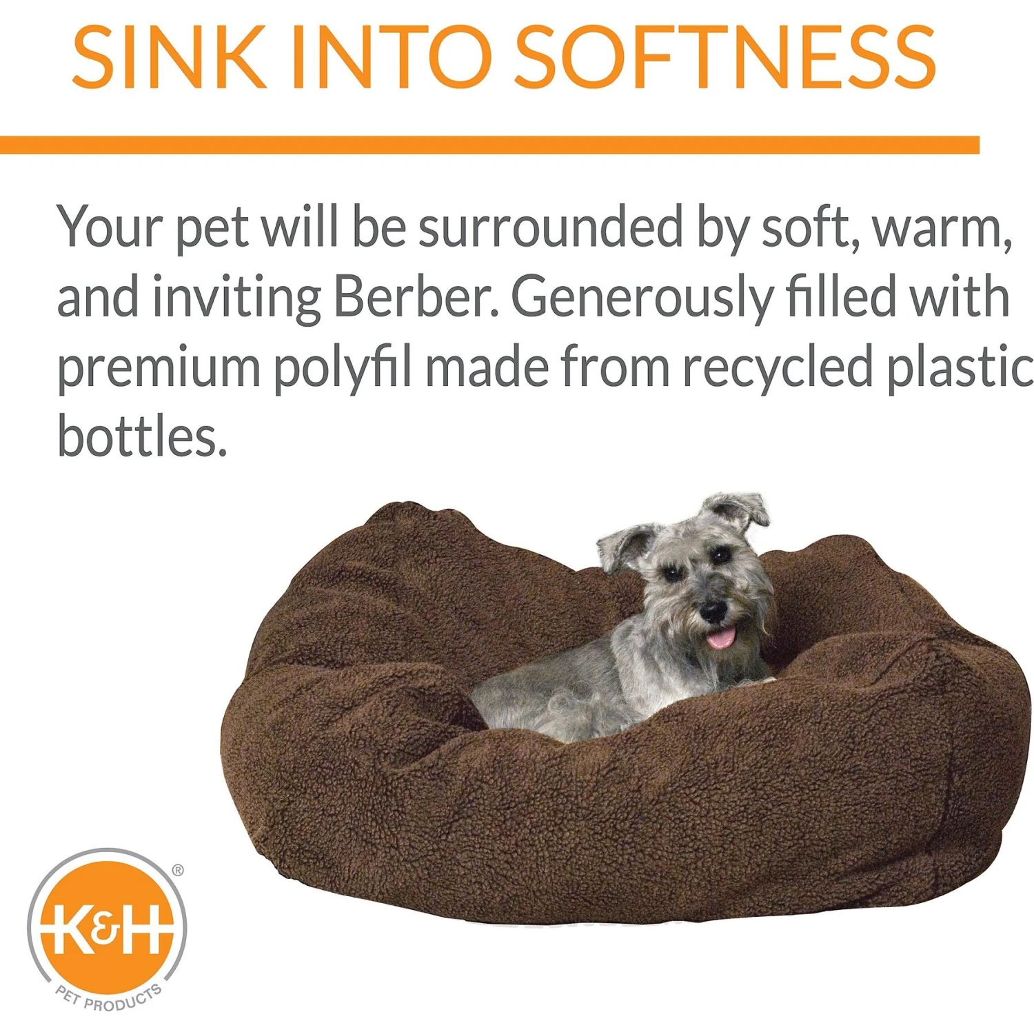K&H Pet Products Cuddle Cube Pillow Cat & Dog Bed - Image 3