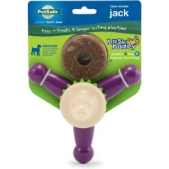 PetSafe Busy Buddy Jack Treat Dispenser Tough Dog Chew Toy