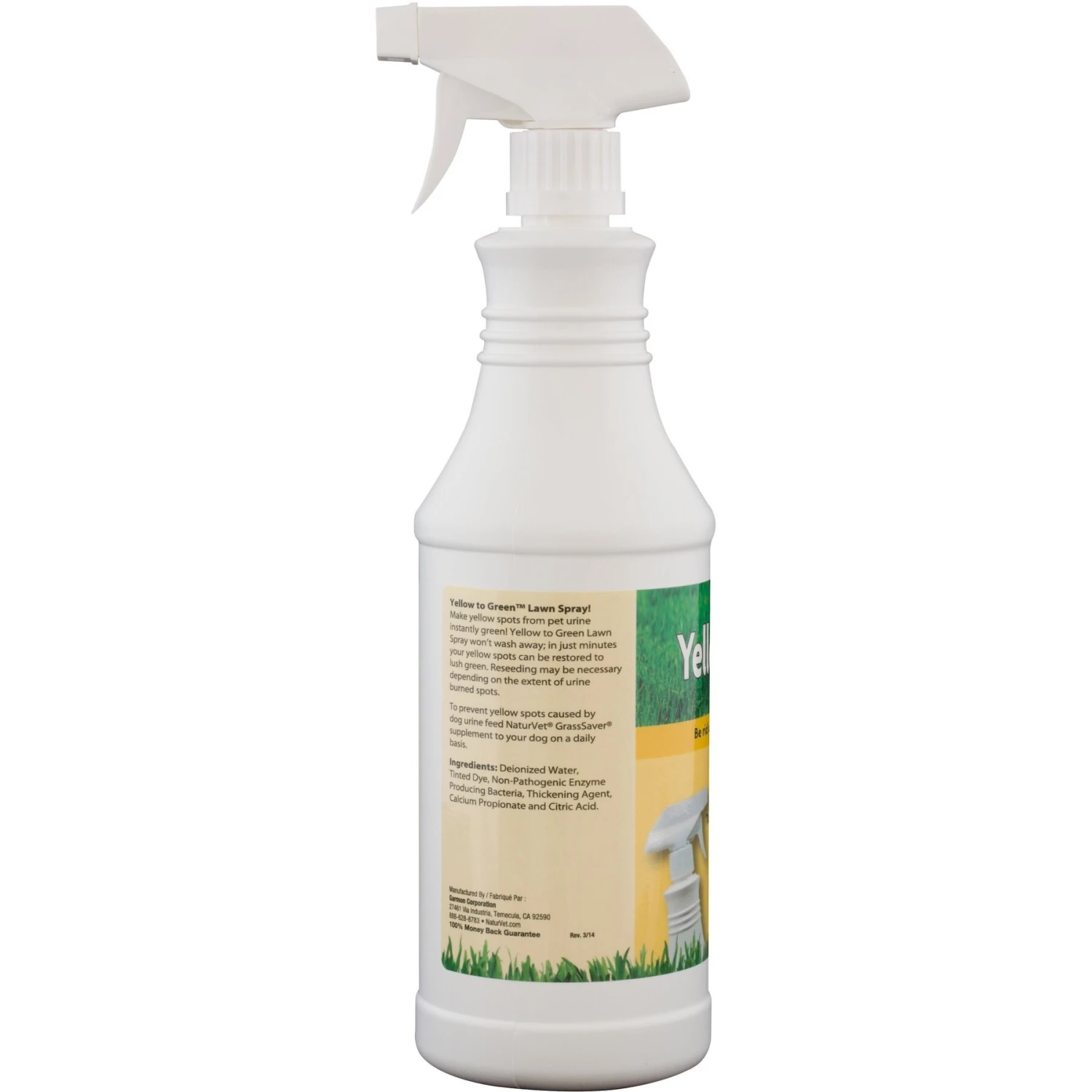 NaturVet Yellow To Green Lawn Spray - Image 2