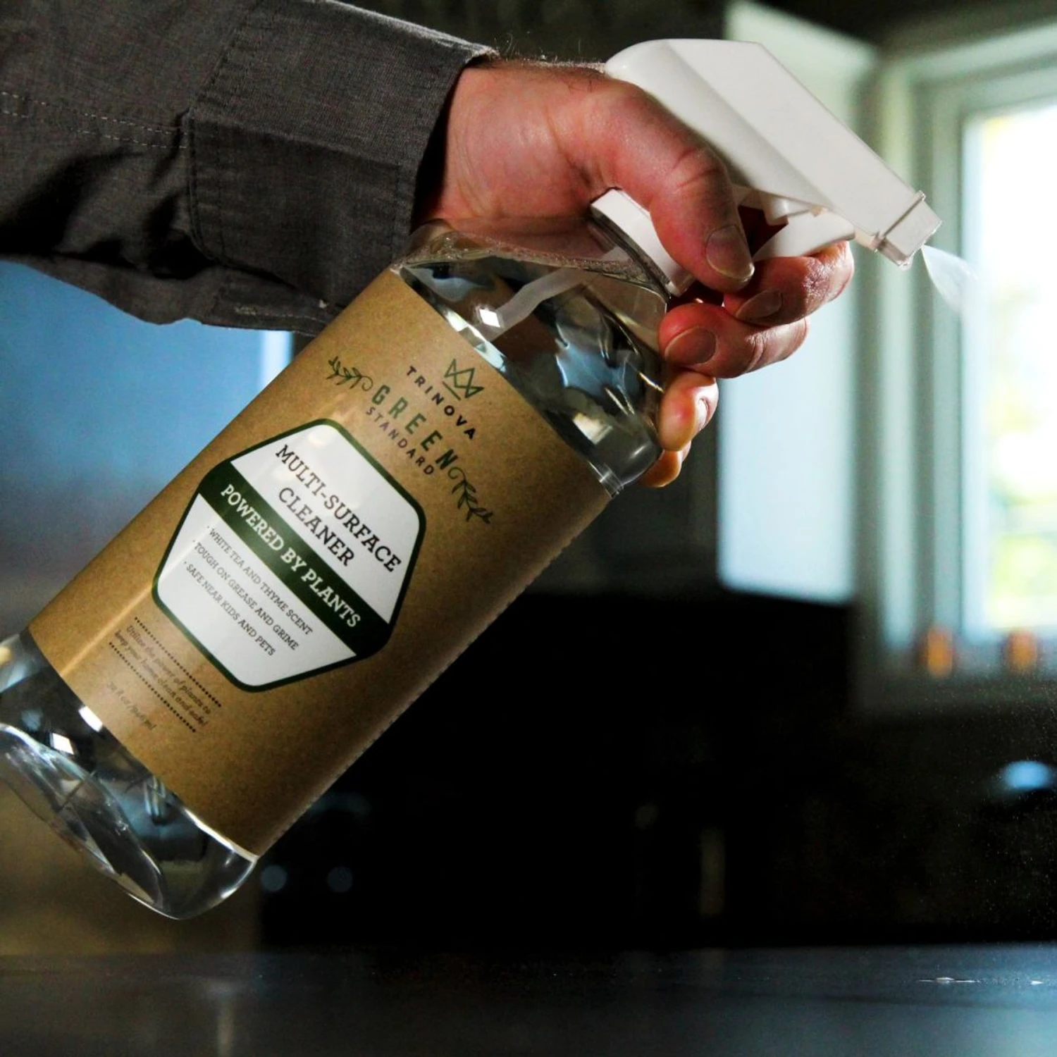 TriNova Natural Multi-Surface Dog, Cat & Small Pet Cleaner, 32-oz Bottle, 2 Count - Image 7