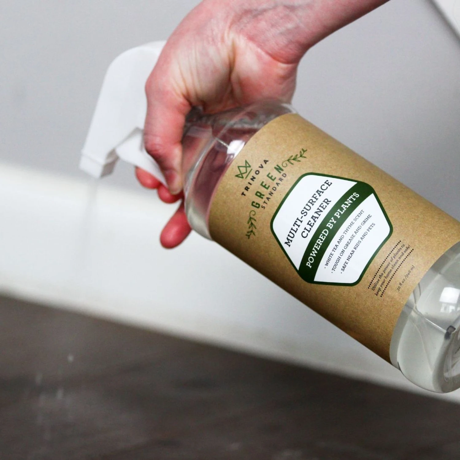 TriNova Natural Multi-Surface Dog, Cat & Small Pet Cleaner, 32-oz Bottle, 2 Count - Image 8