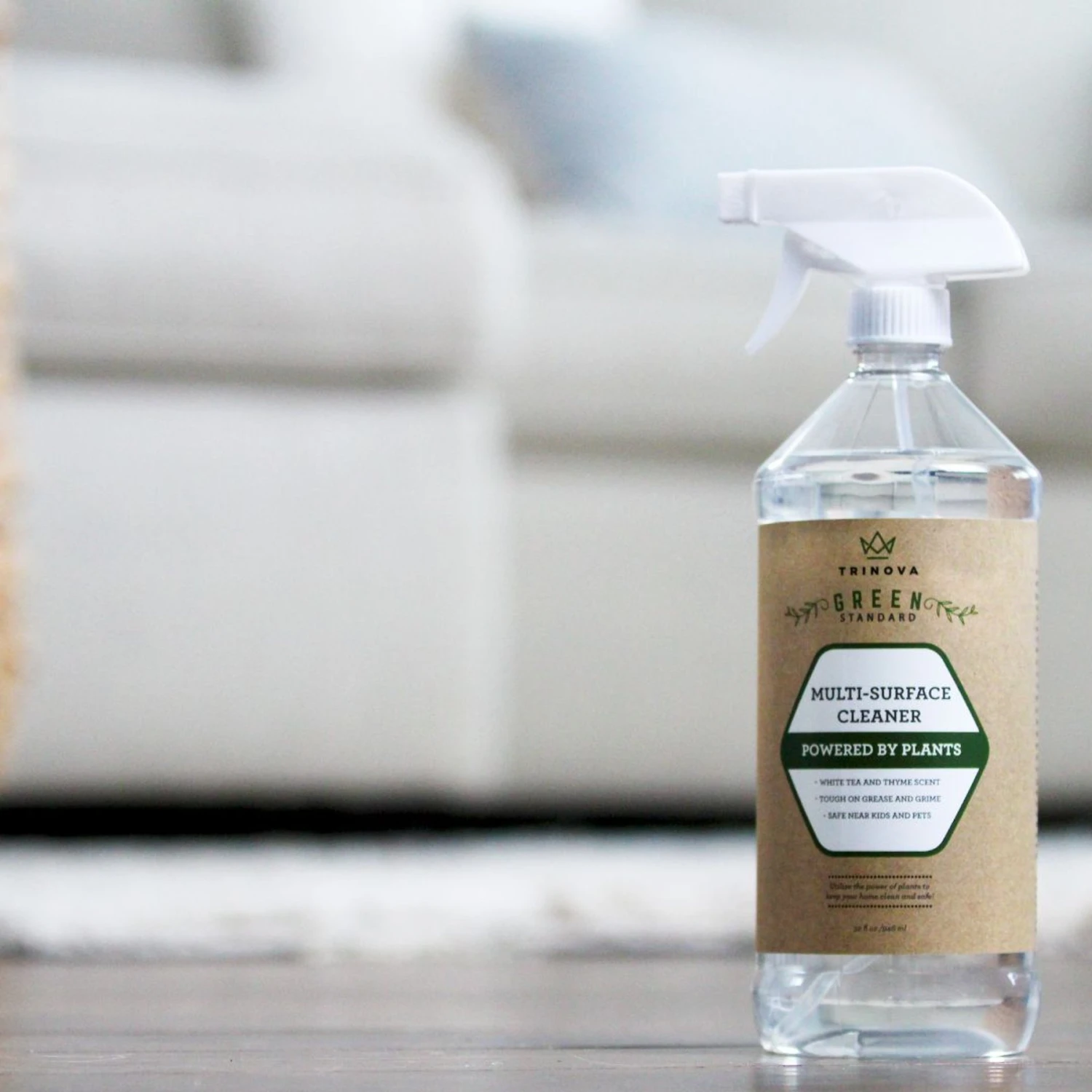 TriNova Natural Multi-Surface Dog, Cat & Small Pet Cleaner, 32-oz Bottle, 2 Count - Image 9