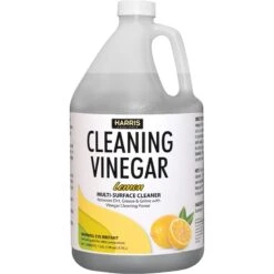 Harris Cleaning Vinegar Lemon Multi-Surface Cleaner, 128-oz Bottle