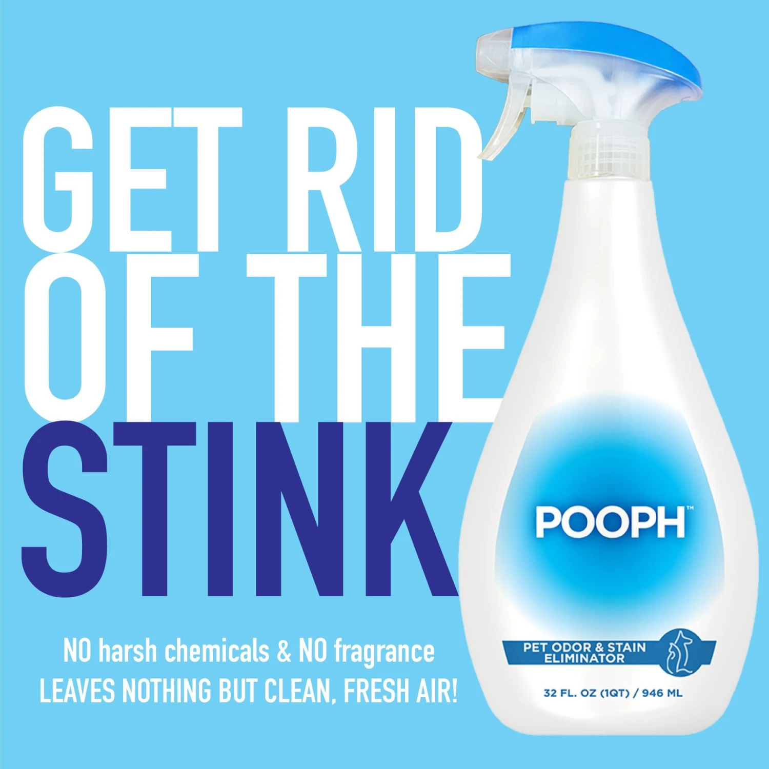 POOPH Cat & Dog Odor & Stain Eliminator - Image 3
