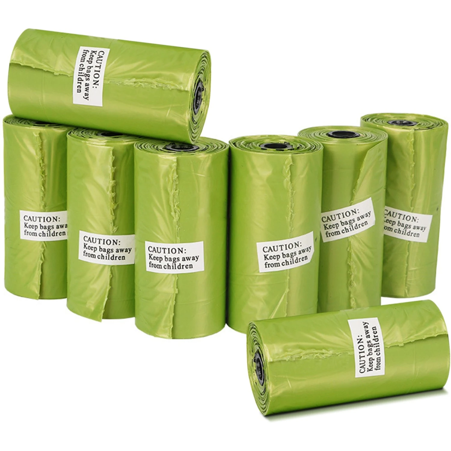 SunGrow Dog & Cat Poop Bags, Waste Disposal Rolls Refills, Unscented, 120 Count - Image 2
