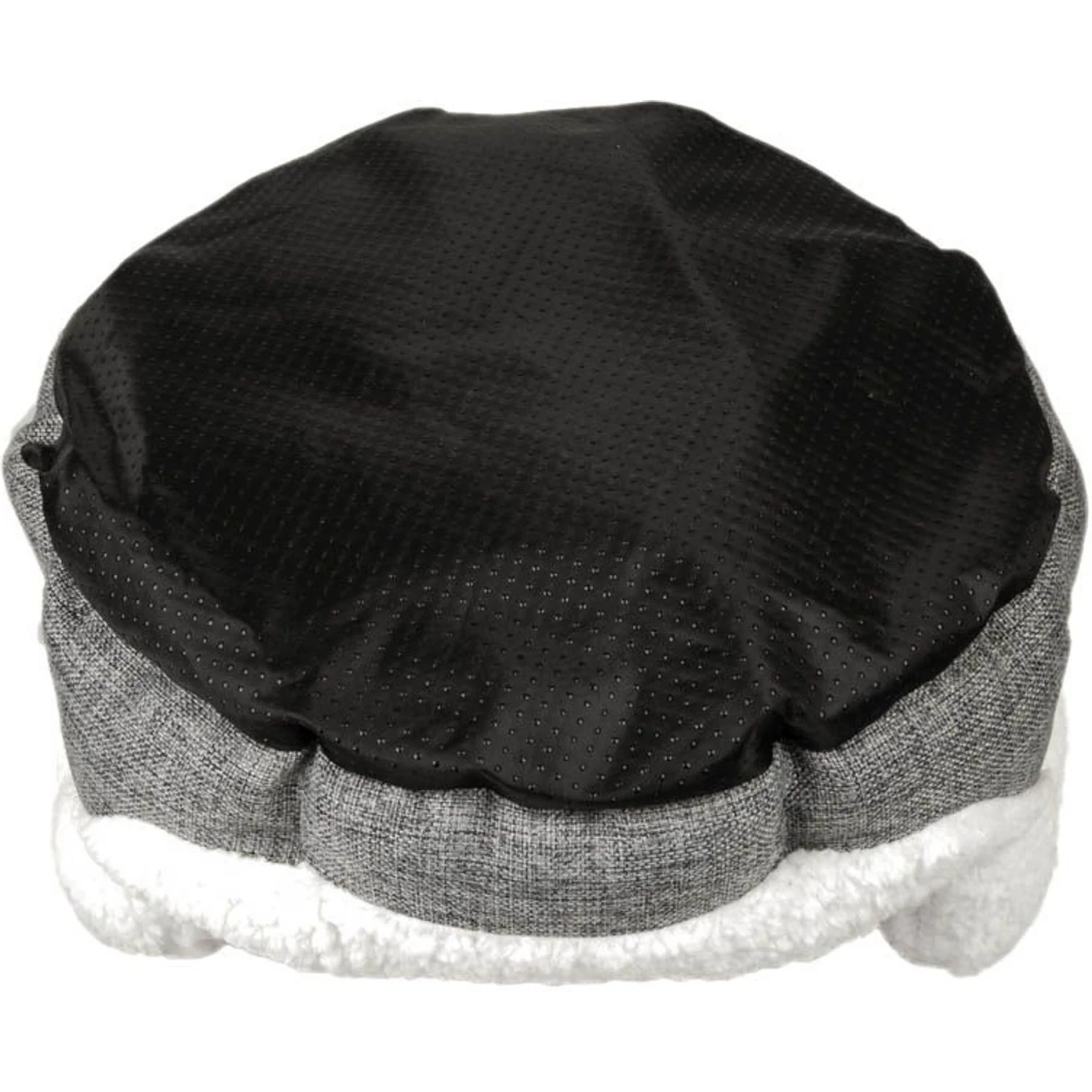 Archstone Pets Round Glove Cat & Dog Bed, Gray - Image 6