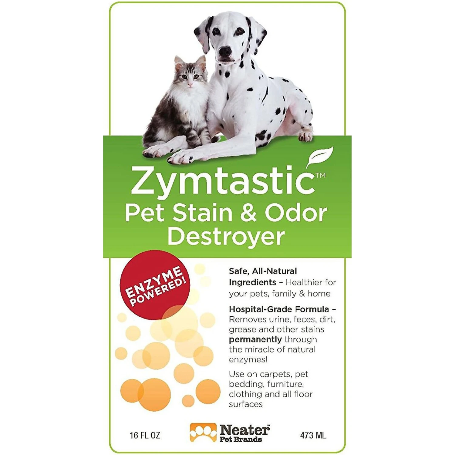 Neater Pets Zymtastic Enzyme Pet Stain Remover & Odor Destroyer - Image 2