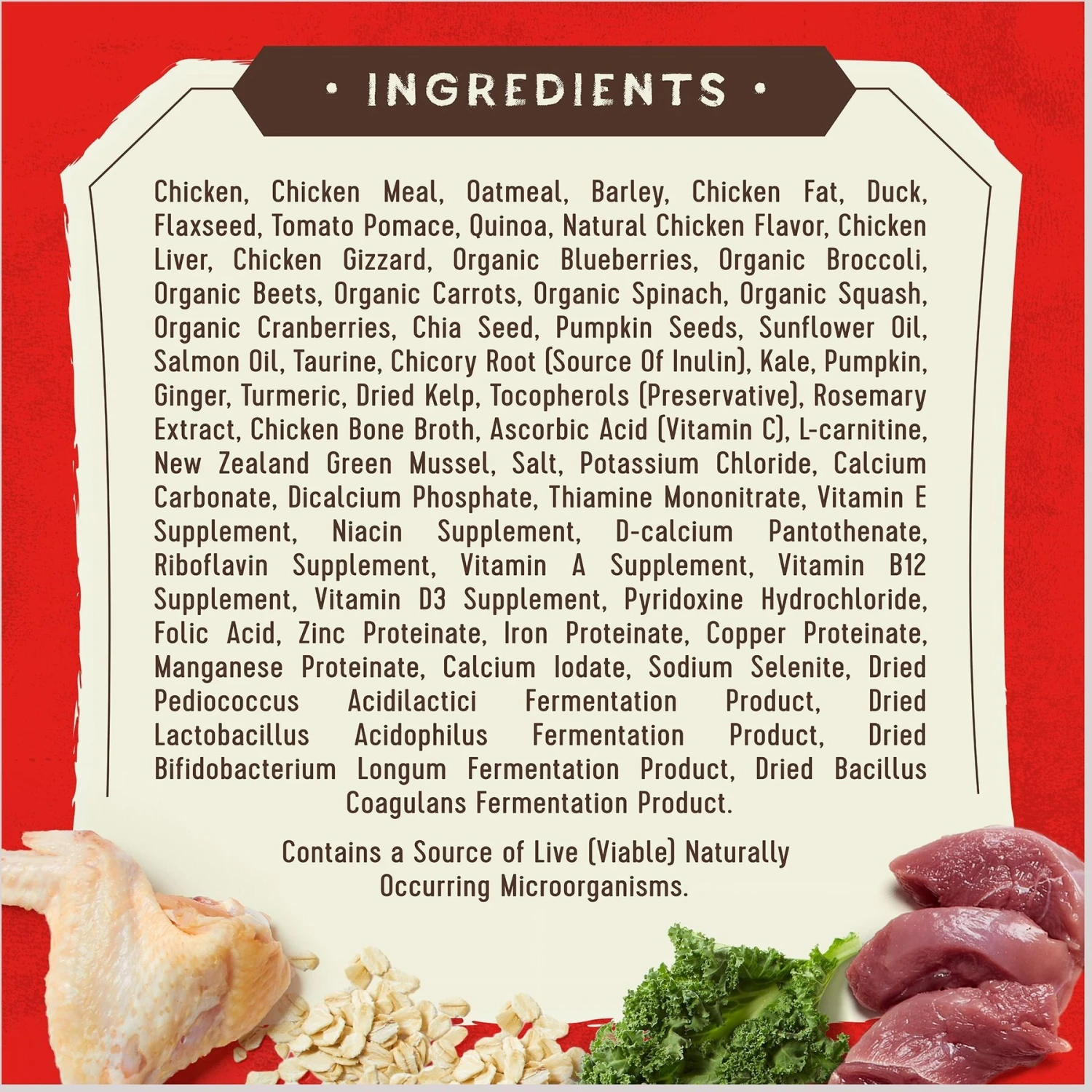 Stella & Chewy's SuperBlends Raw Coated Wholesome Grains Cage-Free Chicken & Duck Recipe With Superfoods Dry Dog Food - Image 4