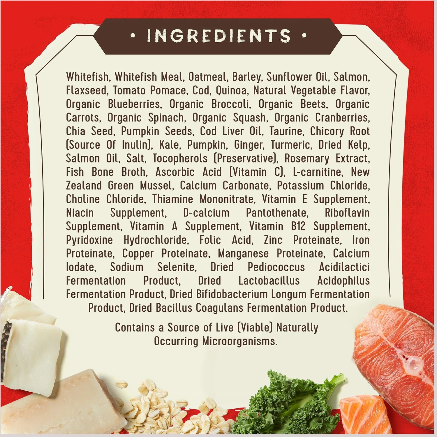 Stella & Chewy's SuperBlends Raw Blend Wholesome Grains Wild-Caught Whitefish & Salmon Recipe With Superfoods Dry Dog Food - Image 6