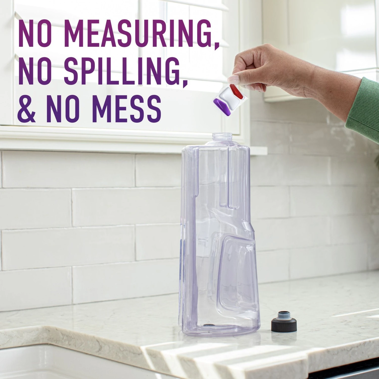 Hoover Paws & Claws Clean Packs Dog & Cat Cleaners & Stain Remover, Purple, 10 Count - Image 5