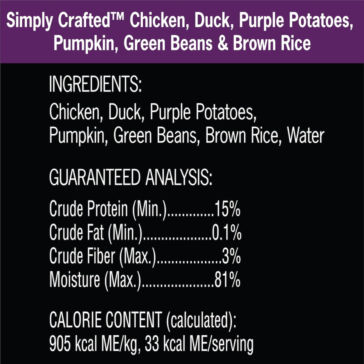 Cesar Classic Loaf In Sauce Beef Recipe Grain-Free Small Breed Adult Wet Dog Food Trays & Cesar Simply Crafted Chicken, Duck, Purple Potatoes, Pumpkin, Green Beans & Brown Rice & Chicken, Carrots, Barley & Spinach Variety Pack Adult Wet Dog Food Meal Topper - Image 8