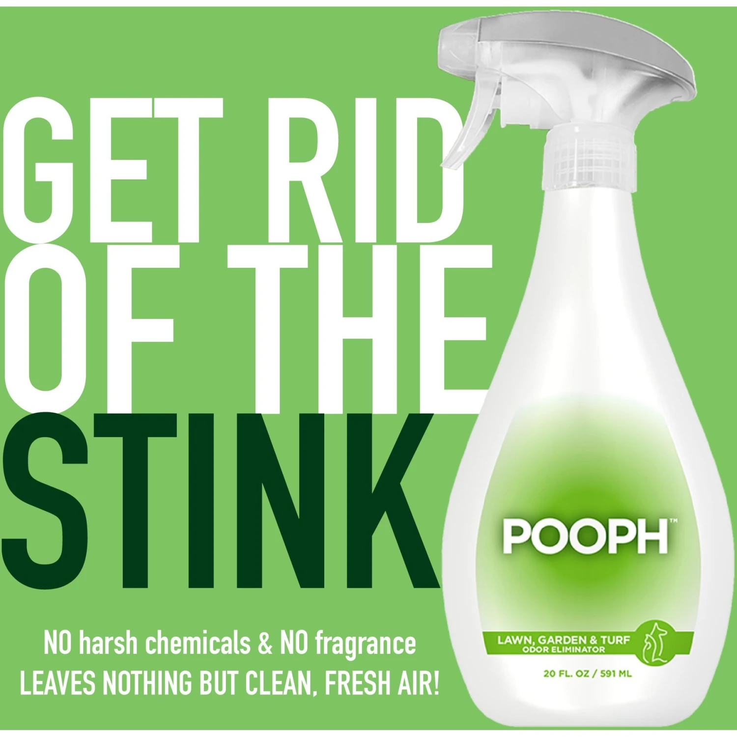 POOPH Lawn, Garden & Turf Cat & Dog Odor & Stain Eliminator - Image 4